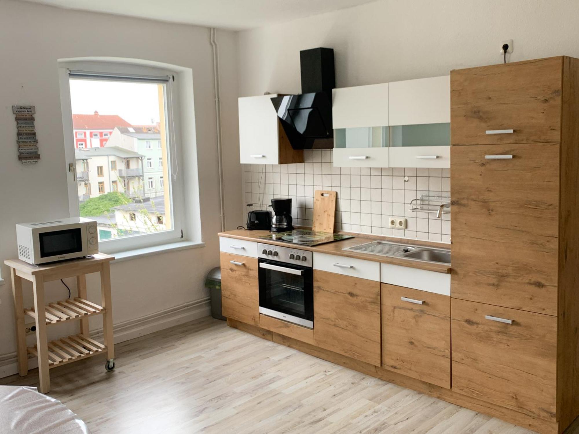 Citywohnung Mit Gartenzugang Schwerin  Extérieur photo